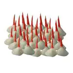 Agnirva Multicolor Cotton Wicks Diya Batti Phool Batti Rui Batti Bhagwa Tip Batti For Pooja (Pack Of 500)