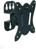 Sauran Black Iron Full Motion TV Mount (10 x 10 cm)