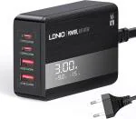 ZORBES White Dual Port Fast Charger 65 Watt Charger Type C AZXO4-0GUDXII