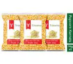 Trinetra Popcorn Maize 3 kg (1Kg X 3 Pack) Makka Popcorn