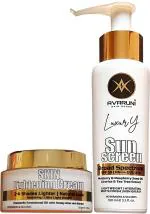 Avaruni Skin Lightening Cream 50G With Sunscreen Spf50, 100 Ml (Pack Of 2)