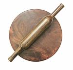PEBBLECRAFTS Wooden Chakla Belan - 21.6 cm