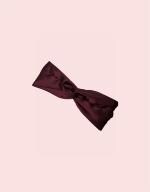 Manetain Wine Satin Hairband For Women