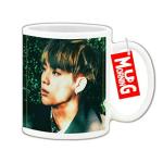 Mug Morning BTS Jin Mug BTS Jin Coffee Mug BTS Jin Cup BTS Jin Merchandise for Girls BTS Jin Posing Left