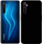 CarryWrap Back Cover for Realme 6 Pro (Black, Shock Proof)