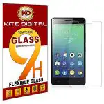 Kite Digital Lenovo A7700 Premium Tempered Glass Screen Protector Slim 9H Hardness 2.5D