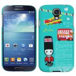 Heartly Samsung Galaxy S4 Hard Case London Green Back Case Cover