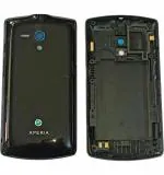 Imbi Black Fiber Full Panel For Sony Xperia Neo L Mt25I