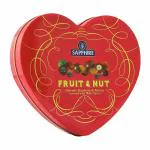 Sapphire Fruit & Nut Chocolate Coated Almonds, Hazelnut & Raisins with Milk Choco, 160g