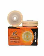 AGNI Buffing Wheel 4 inch disc (Pack of 10) Wool Felt for polishing Stainless Steel Metal Marble Glass Ceramic, 4 inch Angle Grinder Abrasive Rotary Tool Accessory - White