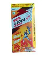 CIPLA PROLTE GLUCOSE++ VITAMIN C ORANGE FLAVOUR INSTANT ENERGY 1KG PACK OF( 8*125 GRAM) , 8PCS.PENCIL AND ERASER FREE (PIKCS PILES OUT)