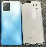 NAFS Blue Housing Body With Camera Lens With Logo For Vivo Y15S