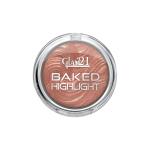 Glam21 Baked Highlighter|Silky Pigments|Mettalic Finish|Long Lasting Shimmer Look|Creamy Texture|Highly Blendable,Long Wear|Suitable for All Skin Type|8gm-06