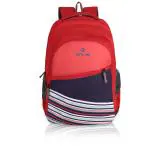 ZIPLINE Unisex Casual Polyester 36 L Backpack School Bag Women Men Boys Girls Children College Bag - Red