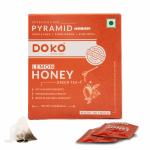 Doko The Fresh Basket Lemon Honey Green Tea , Rich Antioxidant , Green Tea for weight Loss 12 Tea Bag