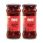 Neo Sliced Red Paprika 350g(Combo Pack of 2)