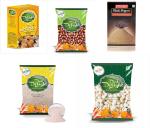 Pink Delight Sanwak 400G + Peanuts 250G + Kali Mirch 100G + Rock Salt 100G + Makhana 100G | 950 Gm