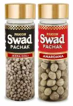 Panjon Swad Jeera Goli & Anardana Pachak (Mukhwas Mouth Fresheners) 2 Bottles, 270g