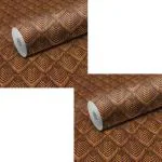 WallWear - Pack of 2 Wallpapers | Buy 1 Get 2 | Wallpaper for Wall Sticker for Kitchen Wallpaper for Drawing Room and | Wallpaper for Bedroom Self Adhesive Floral Wallpapers (Fish Tail)