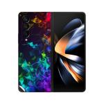 GADGETSWRAP Printed Vinyl Skin Sticker for Samsung Galaxy Z Fold 4 - Multi Color Polygon