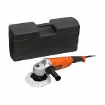 Black Decker WP1500K-B1 1300 W Buffing Polisher with Kit Tool Box 180 mm