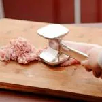 MyHomesWorld Aluminum Two Sided Beaf Meat Hammer Mallet Tenderizer Steak Pork Chicken Beater Practical Kitchen Tools