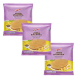 Charliee Healthy Jeera Round Khakhra Combo Pack of 3 | Plain, Masala, Methi, Jeera | Crispy | Flavourful |Healthy Anytime Snack |(156 Grams Each -Pack of 3 = 468)