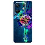 TOPPINGS Premium Vinyl Mobile Skins: Personalize & Protect Your Device with Stylish Precision-Fit Designs for Infinix Zero 30 4G Design A07 -MT