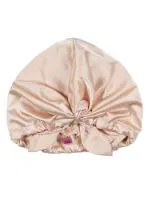 Manetain Orange Sorbet Satin Hair Cap For Curly Hair
