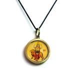 Astroghar Shree Lord Budh Mercury Graha Brass Yantra Pendant For Men And Women