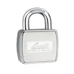 Link Hi-Tech 70mm Lock| Stainless Steel Body| Hardened Shackle| 3 Silver Keys with Hi-Tech Nickle with 15 yrs Warranty