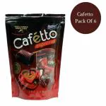 Derby Cafetto Coffee Candy Standy Pouch | Combo Pack Of 6 | Return Gift | For Birthday Party | Best Sweet Treat| Coffee Flavored Candy|