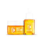 VLCC Vitamin C Day Cream SPF 30 - 50 g & Vitamin C Night Serum - 30 ml Combo
