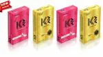 K2 Condoms Combo of Ultra-Thin 2 Pack of 10 & Extra Time 2 Pack of 10.