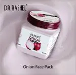 DR.RASHEL Onion Face Pack for Antioidants, Oil Control, Acne, Pimples, Blemishes, Pigmentation & Brightening, Face Cleansing for Face & Body (380 Ml)