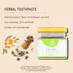 NATUUR - Herbal Toothpaste - 50g | With Cloves and Lemon | Promotes Oral Health | Refreshing and Soothing | Chemical-Free Formula | Suitable for Everyday Use I Fluoride and Sulphate Free