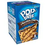 Kellogg's Pop Tarts Frosted Chocolate Chip Toaster Pastries 52 g Each (8 pcs)