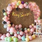 GROOVY DUDZ Baby Shower Combo Decorations Set For Beautiful Events - (45Pcs)