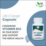 Life Charger Capsule Immunity Booster Capsule | Ayurvedic Immunity Booster for Adults & Kids - Natural Drops for Strength & Stamina - Relief from Cough, Cold | Ayurvedic Health Supplement | Stamina Booster capsule (Pack Of 1, 60 Tablets)
