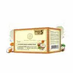 Khadi Natural Coconut Milk & Honey Soap Value Pack Of 5 Soaps - 625 Gm