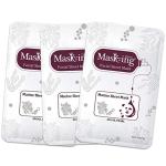Masking Diva Facial Sheet Mask Serum for Skin Soothing, Brightening, Lightening, Toning, Vital Infusion and Moisturizing (Pack of 3) Algae and Pearl Suitable for Women and Men