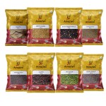 Seed Spices Combo 625 g | Pack of 8 | Black Pepper, Saunf, Methi Dana, Jeera, Mustard, Ajwain