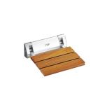 ZAP Folding Chrome Finish Shower Seat