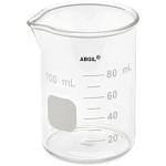 ABGIL Borosilicate Glass Beaker (100 ml Each) - Set Of 60 Units