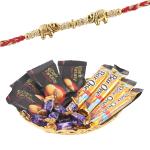 SurpriseForU Barone Chocolate Gift, Elephant Rakhi