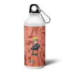 Morons White Aluminium Naruto Comic Anime Theme Fan Art Sipper Bottle, 600 Ml