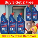 BLISS & BLUSH Toilet Cleaner blue 2500ML Removes 99.9% Germs|No Toxic Fumes, Non-Corrosive|Eliminates Odor