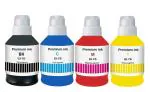 Verena GI-76 Premium Ink Compatible Bulk Bottle Water Based Refill Ink for Canon MAXIFY GX5070,GX6070,GX7070 Printer (Set 1) Black, Cyan, Magenta Yellow