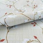 JAS HOME DECORS Multicolor vinyl Leaf Flower 200* 45CM