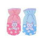 Chinmay Kids Cotton Fancy Bottle Cover with Character Patch (Pack of 2)